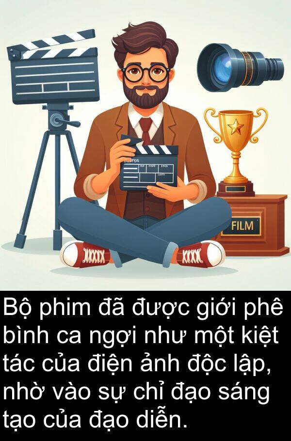 đạo: Bộ phim đã được giới phê bình ca ngợi như một kiệt tác của điện ảnh độc lập, nhờ vào sự chỉ đạo sáng tạo của đạo diễn.