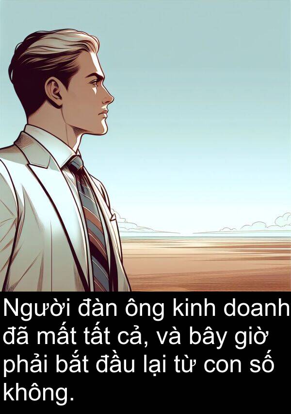 đàn: Người đàn ông kinh doanh đã mất tất cả, và bây giờ phải bắt đầu lại từ con số không.