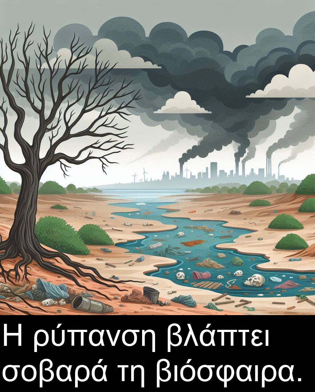 Προτάσεις με «ρύπανση»