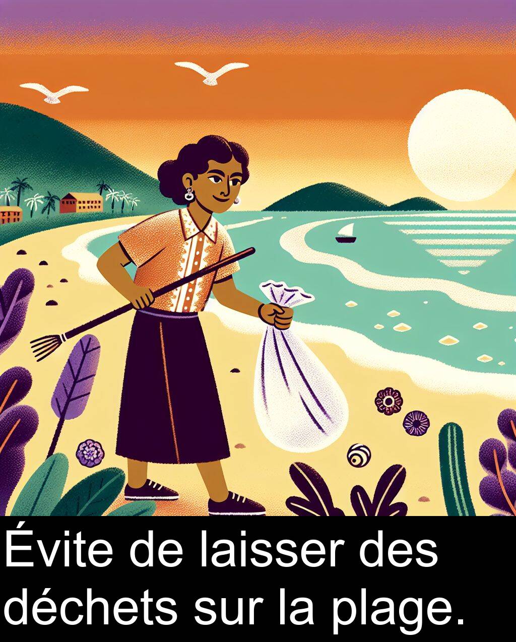Phrases avec «plage»