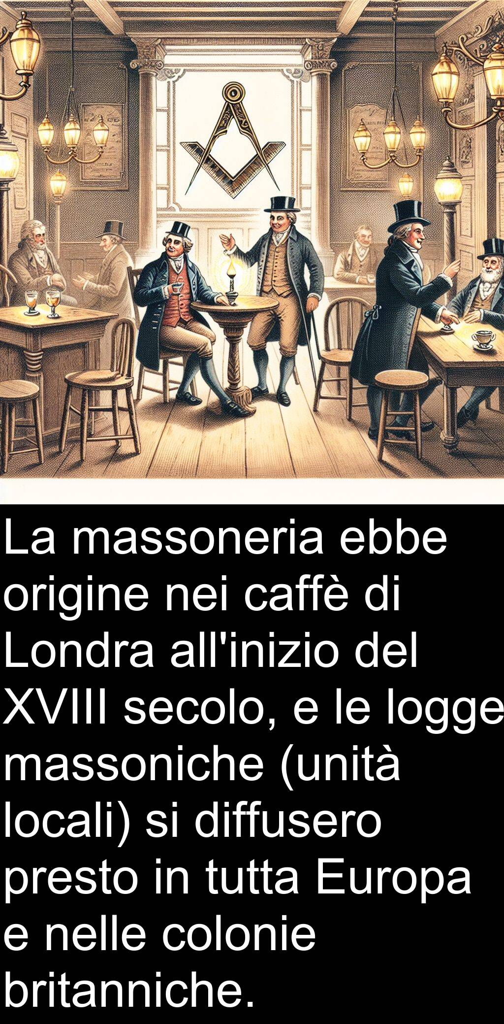 Frasi con «massoneria»