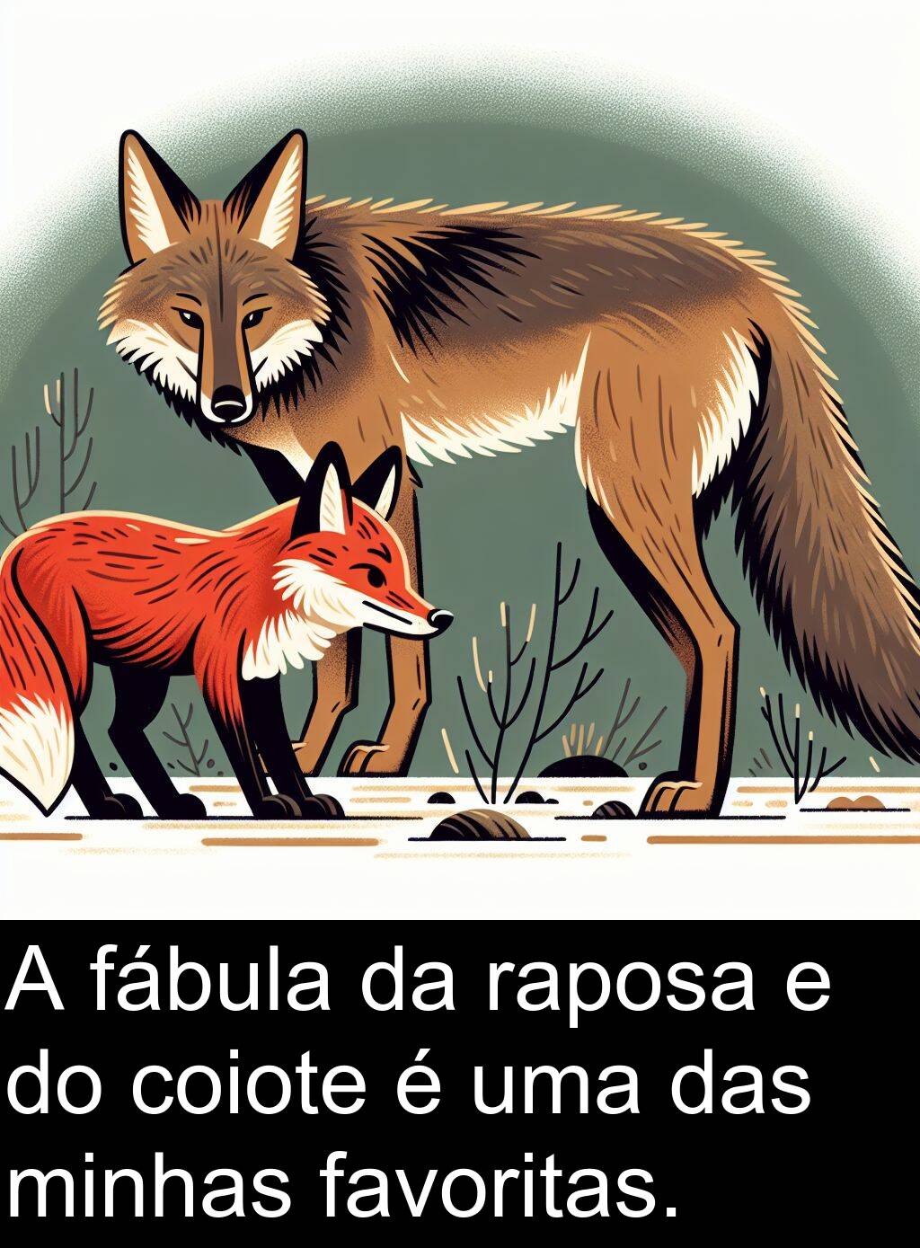 50 frases com «raposa» — exemplos